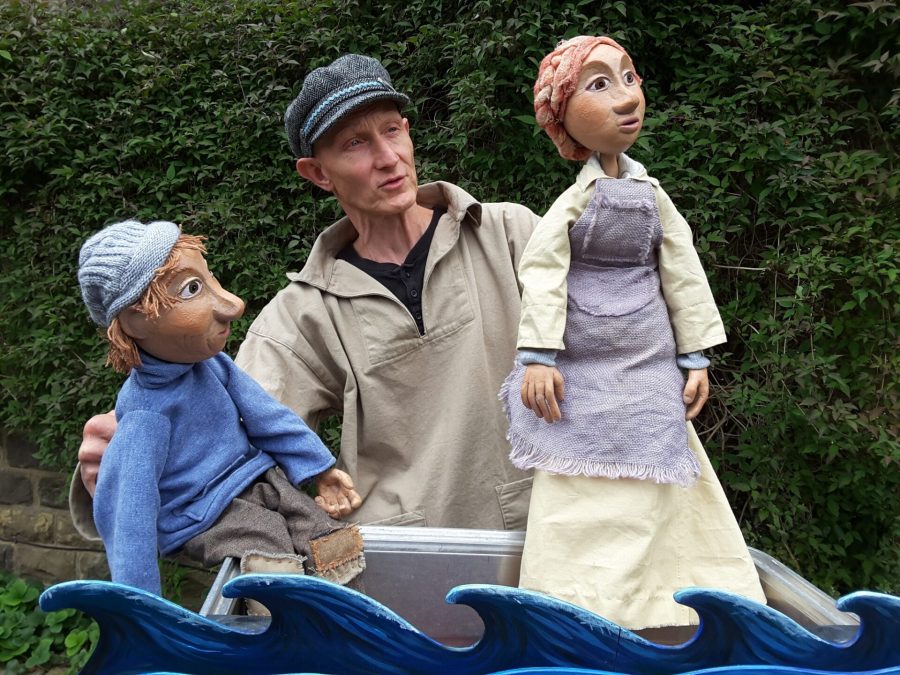 The Fisher and His Wife puppet show