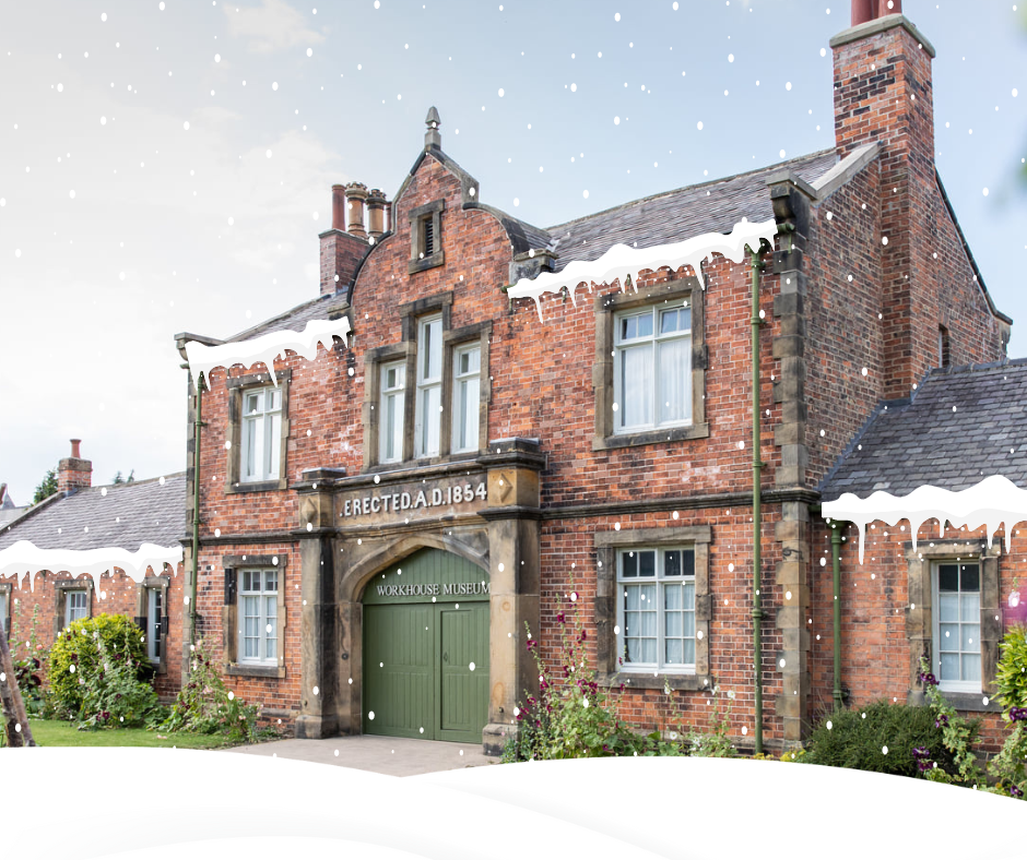 Snow at the Workhouse Museum