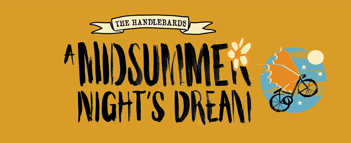 The Handlebards Theatre Company promotion banner