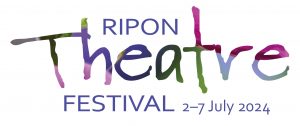Ripon Theatre festival logo 2024 in colour