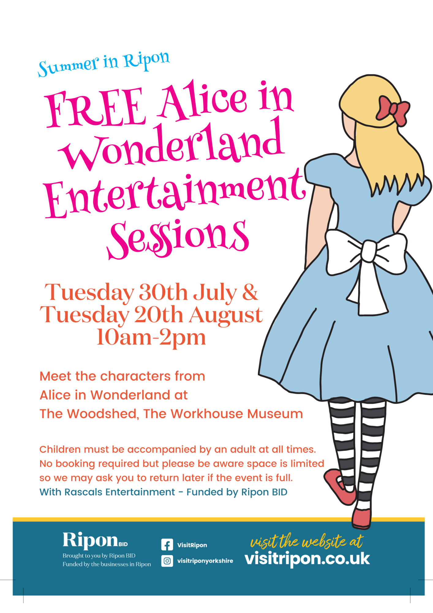 Alice in Wonderland at the Ripon Workhouse