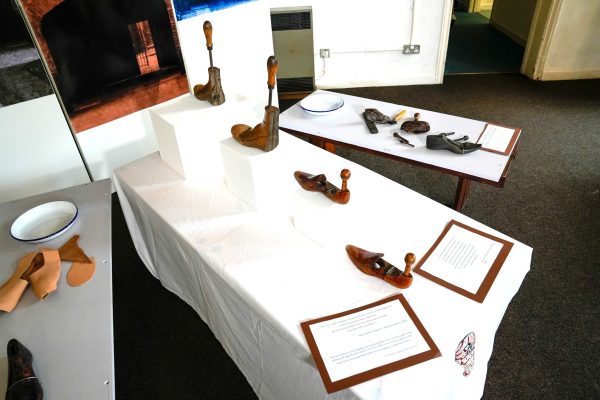 Learn me a trade display shoes