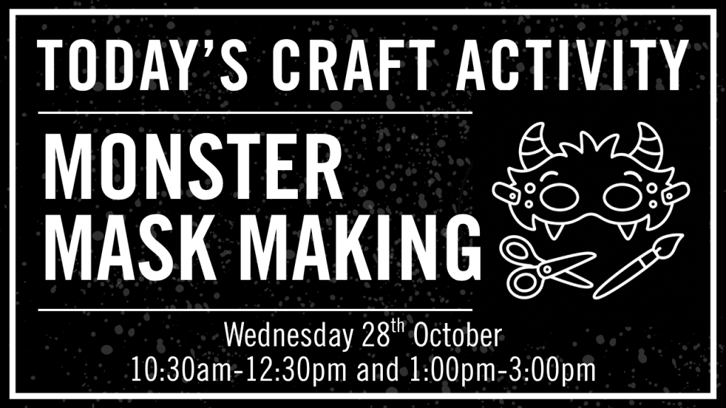 Craft activity - Monster mask making